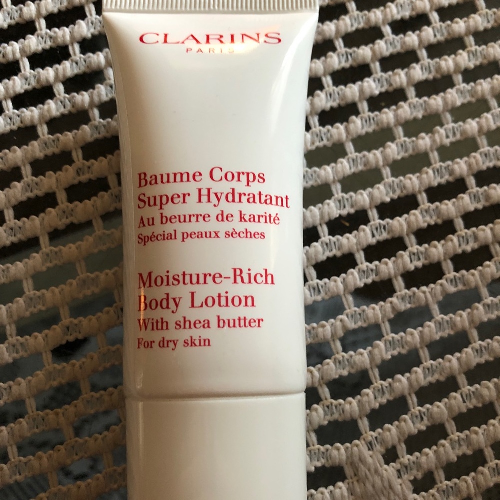 Clarins moisture-rich body lotion